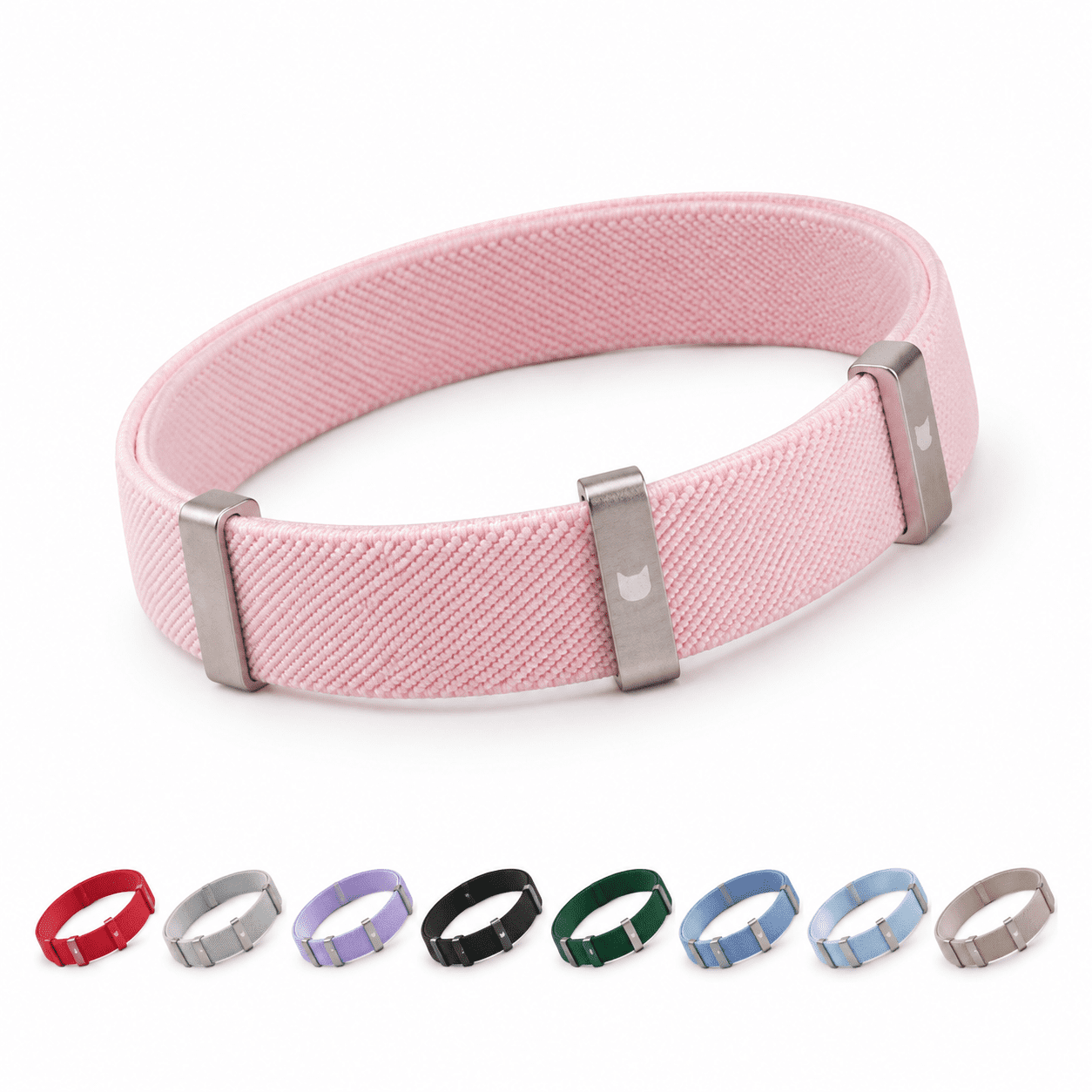 Safety Cat Collar - U.s. Ida Awarding Design Elastic Quick Release Non Breakaway Lightweight For Kitten Neck Fit 7.8 -15.7 All S