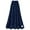 Blue, variant on TiaoBug Women's Elastic High Waist Vintage Jacquard Velvet Long Skirt Flared Maxi Party Skirt Purple S