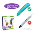 thumbnail image 2 of myFirst 3dPen Make Filaments Fun Pack-Robot World, Kid-Safe Low-Temp PCL Material, 3 Themed Kits for Creative Play, 2 of 11