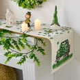 thumbnail image 1 of St Patricks Day Table Runner，Fashion Doily Tablecloth Winter Festival Kitchen Dining Room Family Table Decor，1X Table Runner Clearance, 1 of 5