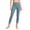 Army Green, variant on Women's High Waisted Tummy Control Capri Leggings, Solid Color Stretch Base Layer Pants, Plus Size Soft Modal Lounge Bottoms for Summer Inner Wear and Yoga