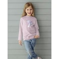 thumbnail image 2 of Lovely Sleepy Unicorn Face Long Sleeve Toddler -Image by Shutterstock,  5 Toddler, 2 of 4