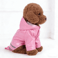 thumbnail image 5 of Dog Raincoat with Hood Waterproof Puppy Outdoor Coat for Small Medium Large Dogs Reflective Pet Rain Gear, 5 of 7