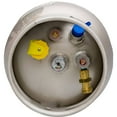 thumbnail image 2 of New Aluminum Forklift Propane Cylinder, 33.5 lb., DOT Approved with Quick Fill Valve, 2 of 4