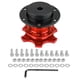 thumbnail image 1 of Kit de adaptador de liberación rápida para buje de volante de coche con tornillos (rojo), 1 of 9
