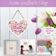 thumbnail image 2 of Front Door Welcome Sign - Creative Heart-Shaped Happy Mother‘S Day Sign, 2 of 6