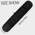 thumbnail image 3 of Dailycode Double Sided Oven Mitt with Loop Heat Resistant Kitchen Long Potholders 7" x 35" White Lightning Texture, 3 of 6