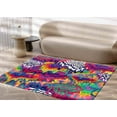 thumbnail image 3 of Psychedelic Tapestry Rug, Salon Rug, Modern Rug, Psychedelic Abstract Rug, Personalized Rugs, Psychedelic Rugs, Stair Rugs, Colorful Rugs, 3.3'x5' - 100x150 cm, 3 of 9