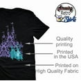 thumbnail image 5 of Haunted Mansion Hitchhiking Ghosts Shirt Adult Unisex T-Shirt Haunted House (Black, 3X Large), 5 of 6