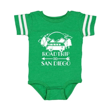 

Inktastic Road Trip To San Diego Gift Baby Boy or Baby Girl Bodysuit