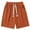 Orange, variant on Busydd Men's Shorts Plus Size Shorts M-4XL Casual Fashion Solid Color Gym Shorts Summer Oversized Wide Leg Athletic Shorts Elastic Waist Drawstring Workout Shorts with Pockets