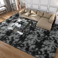 thumbnail image 2 of Alfombra Merelax Plush, 244 x 305 cm, teñida en negro y gris, 2 of 7