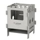 thumbnail image 1 of Horno de exterior Estufa de leña de titanio plegable portátil Estufa de bolsillo Estufa para acampar Ti artisan  Horno de exterior, 1 of 7