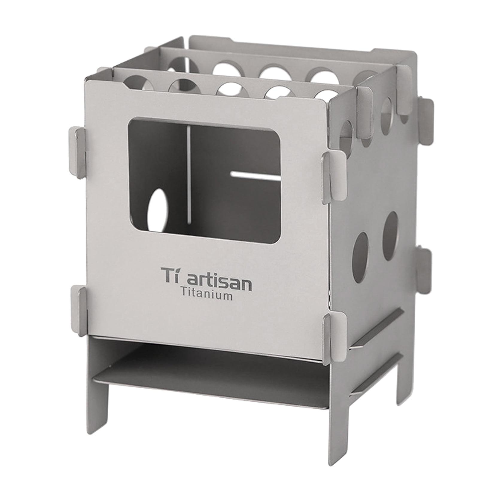 Ti artisan Portable Foldable Titanium Wood Burning Stove Pocket Stove  Outdoor Camping Cooking Picnic Backpacking Stove | Walmart Canada