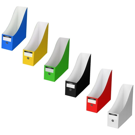 FRCOLOR  6 Pcs Cardboard Desk Color Document Holder Office