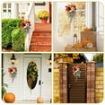 thumbnail image 1 of Adornos navideños de plástico para colgar en la pared, decoración de Halloween, decoración de otoño, girasol artificial, decoración de Acción de Gracias, adornos navideños para el hogar., 1 of 6