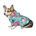 thumbnail image 7 of Honeii Dogs With Swimming Print Small Dog Hoodies Pet Hooded Sweatshirts Fall Winter Puppy Cat Sweaters Warm Clothes for Small Dogs Outfits Costume-X-Small, 7 of 7