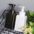 thumbnail image 7 of Foaming Soap Dispenser, 450ml (15oz) Refillable Pump Bottle Plastic for Liquid Soap, Shampoo, Body Wash (2 Pcs) (White), 7 of 7