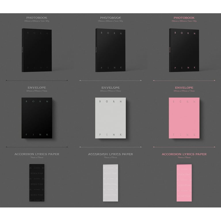 BLACKPINK - BORN PINK Exclusive Box Set - Pink Version