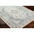 Mark&Day Washable Area Rugs, 2x3 Elmdale Traditional Denim Area Rug (2' x 3')