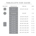thumbnail image 6 of TOWN & COUNTRY LIVING Tablevogue Fitted Table Cover Single Pack, Black, 60"Round x 27", 6 of 6