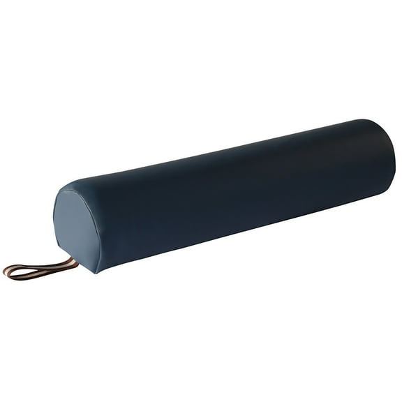 Master Massage 6"x 26" 3/4 Round Massage Bolster -Royal Blue