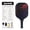 1pc Dragon Paddle (Free Bag & Balls), variant on Sakura Pink Pickleball Paddle, Carbon Fiber, Matte Finish, UV Printing and Honeycomb Polymer Core, Non-Slip Grip, Excellent Spin and Control, Suitable for Men and Women, Pickleball Intermediate