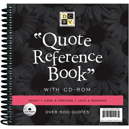 Quote Reference Book w/CD Rom: Family