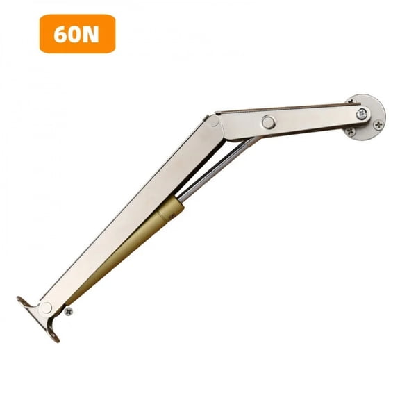 60-200N Heavy-Duty Upward Flap Door Air Pressure Lever Random Stop Furniture Hinge Soft Closing Slow Closing Cover Support