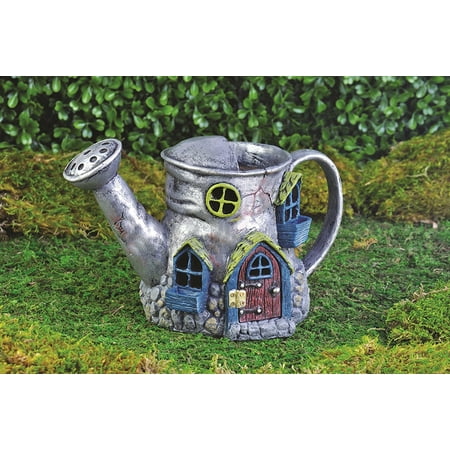 Fairy Items For Sale Fiddlehead Fairy Village Old Watering Can Home, 5.5