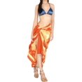 thumbnail image 2 of HAPPY BAY Women's Beachwear Summer Bikini Wraps Beach Wrap Swimwear Coverups Sarong Swim Cover up Skirt Bathing suit Swimsuit Pareo for Women One Size Orange_Q574, 2 of 5