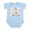 Sky Blue, variant on CafePress - I Love Grandpa (Boy) Infant Bodysuit - Baby Light Bodysuit, Size Newborn - 24 Months