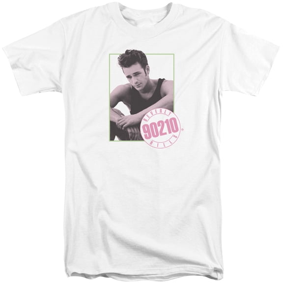 90210 Dylan Adult Tall T-Shirt White