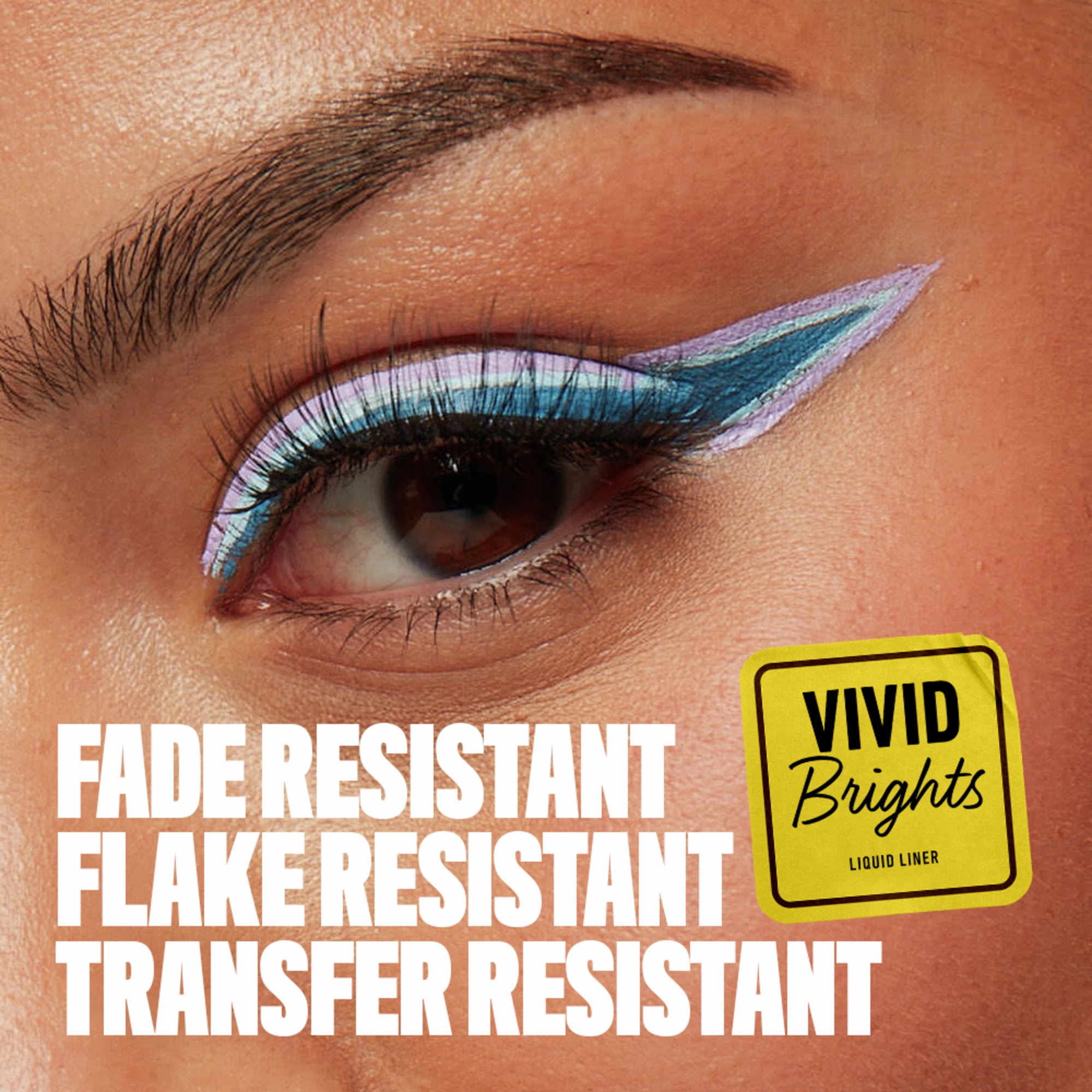 NYX Professional Makeup Vivid Brights Liquid Liner, Smear-Resistant Eyeliner,  Don't Pink Twice