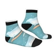 thumbnail image 3 of Bingfone Bathtub With Soap Bubbles Design Patterned Men'S Women'S Casual Cotton Socks, 3 of 9