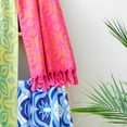 thumbnail image 4 of Rochelle Porter Design, Beauty Beach Towel, 40" x 70", Orange, Pink, Rectangle , 1 Piece, Cotton, 4 of 7