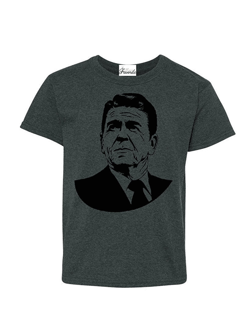 Mom's Favorite Youth Ronald Reagan TShirt For Girls and Boys