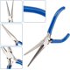 thumbnail image 3 of Alicates de punta de cadena de 5,5 pulgadas, minialicates de precisión para joyería, herramientas para doblar y envolver alambres., 3 of 7
