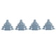 thumbnail image 1 of Matsuzay Bolsa de vajilla de Navidad de 4 piezas, decoración de de comedor, adorno de árbol de Navidad, fiesta de Año Nuevo, cubertería Kits de decoración para fiestas, 1 of 6