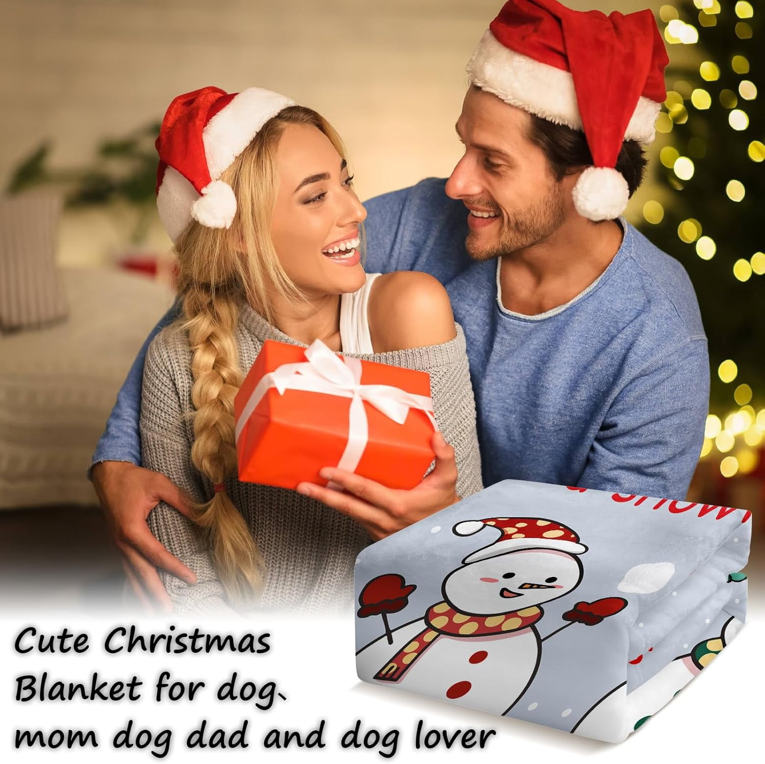 White Elephant Gifts for Adults Blanket Gag Gifts for Boyfriend Husband BFF Best Friend Funny Christmas Throw Novelty Gifts Stocking Stuffers for Women Men Xmas Anniversary Valentines Day (40x50)