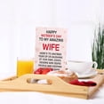 thumbnail image 4 of Mothers Day Card for Wife from Husband - Happy Mother's Day Cards to Wife - Romantic Card for Her from Husband - 5.3''x 8.0'' Funny Thank You Greeting Card with Red Envelope, 4 of 7