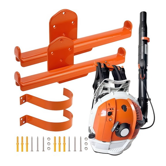 Sinyiin Sturdy Steel Rack for Backpack tool Wall Mount Supports 150 Lbs Weight No Shake Design for Garage Storage