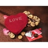 Mrs. Fields Suede Valentine's Heart Box