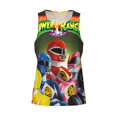 thumbnail image 4 of Power Rangers Men'S Sleeveless Workout Shirts Dry Fit Running Wicking Tank Tops Athletic Gym Summer Tops，S-4xl, 4 of 5