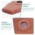 thumbnail image 3 of Minkissy 1 Ensemble de Kazoos en Bois Brun Instruments de Musique pour Fête d'Anniversaire Design Classique, 3 of 7