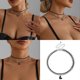 thumbnail image 2 of Handmade Beads Necklace Beads Necklace Clavicle Chain Necklace Alloy Texture Multifuntional Neck Chain for Adding Charm, 2 of 4