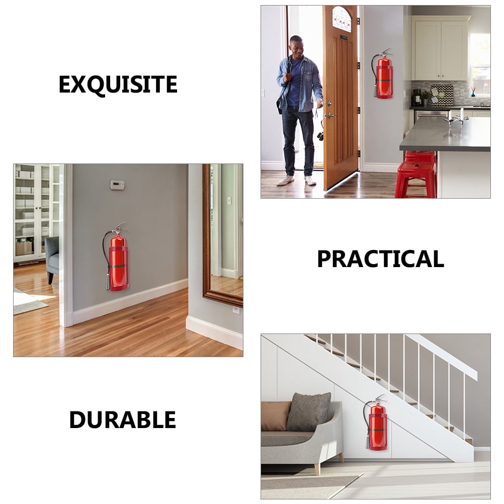 UPKOCH 1Pack Red Steel Truck Mount for Wall Office Hotel Store