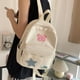thumbnail image 3 of Cute Star Preppy School Bag Y2K Mini Mochila Estética para Niñas (blanco), 3 of 9