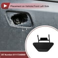 thumbnail image 3 of Tapa de Boquilla de Lavaparabrisas del Parachoques Frontal Izquierdo Único Bargains No.51117246869 Tapa de Boquilla de Parachoques para BMW 528i 2012-2013 2.0L L4 - Gas Plástico Negro 1 Pcs, 3 of 7