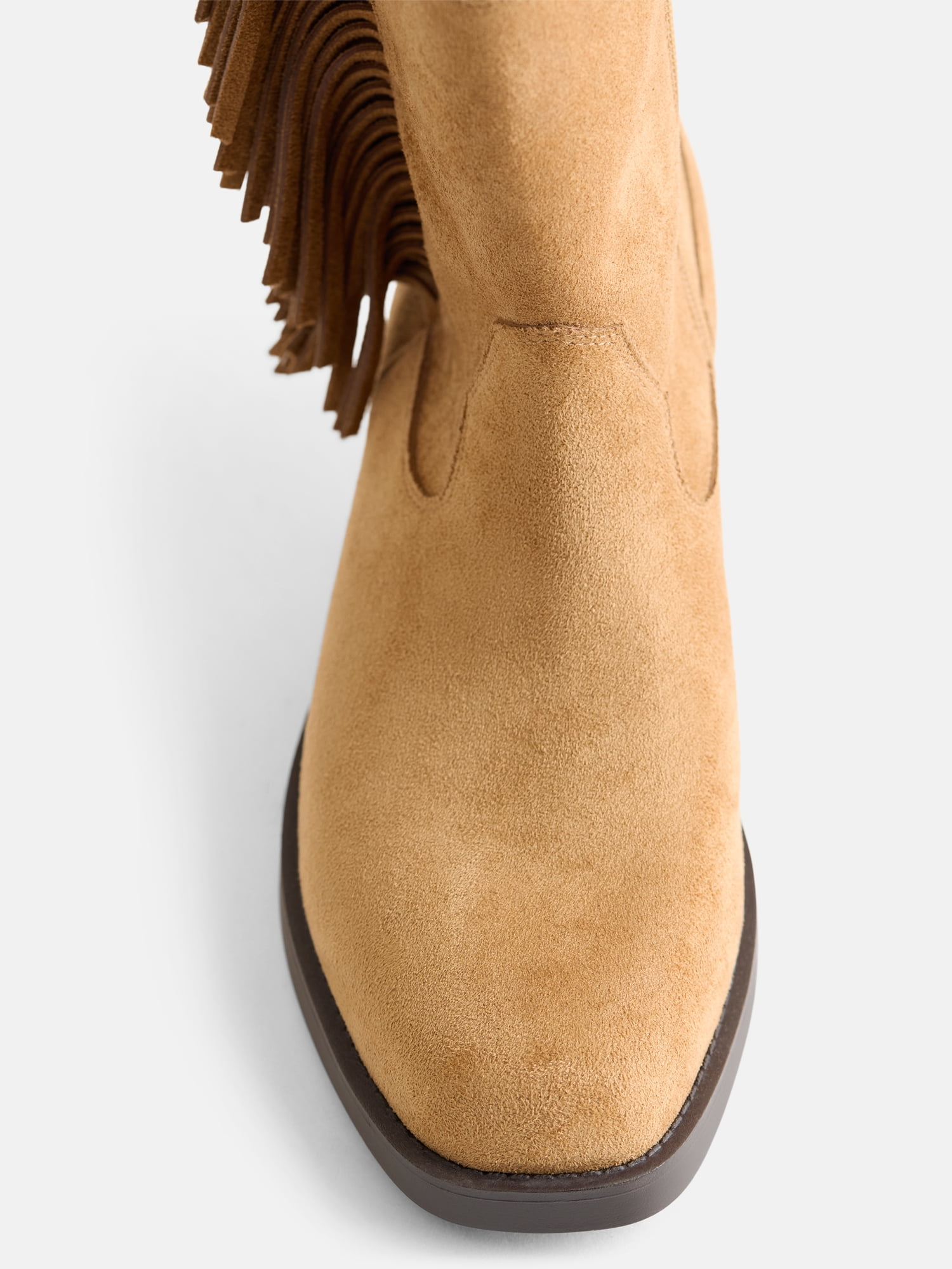 Weekend Academy Girls Fringe Western Ankle Boots